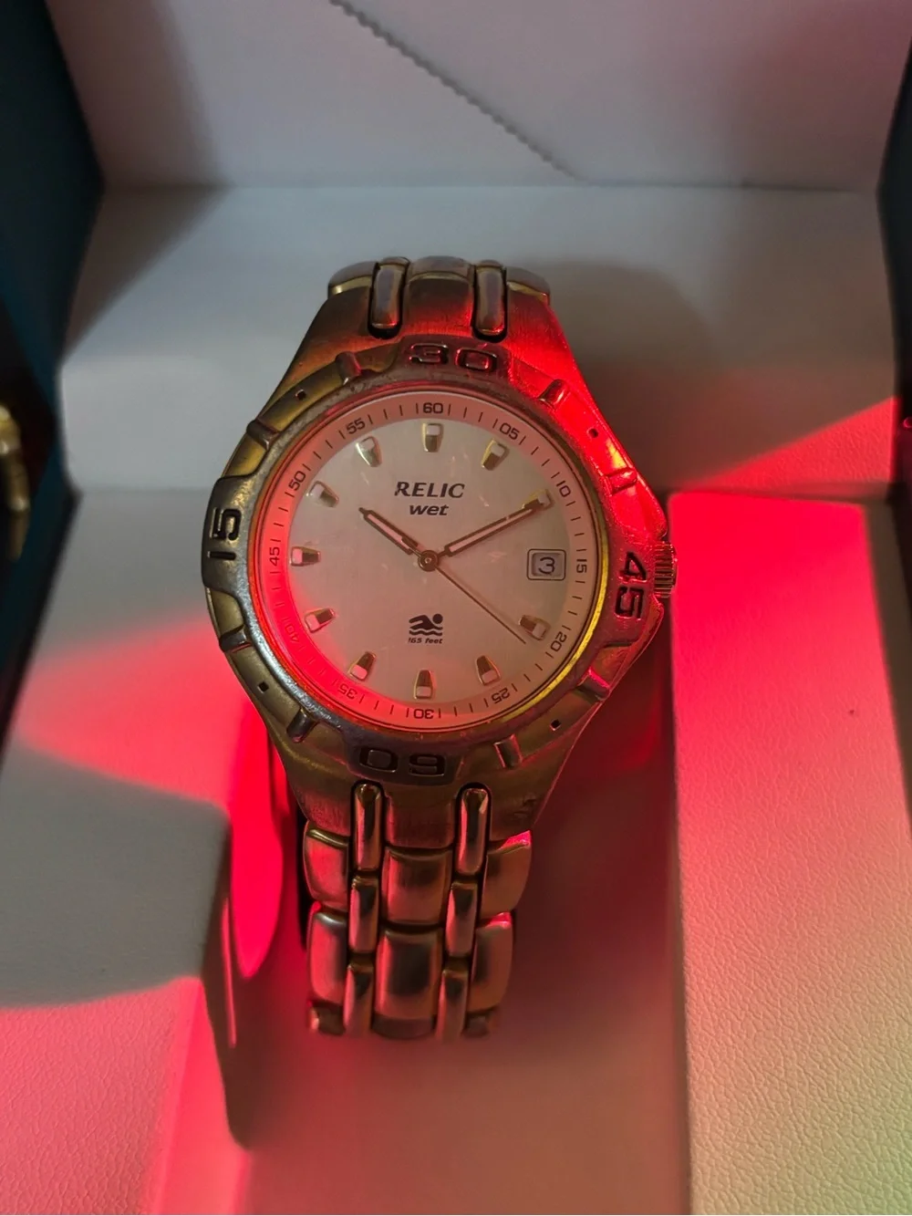Relic Wet Men's Stainless Steel Watch - Gold Tone